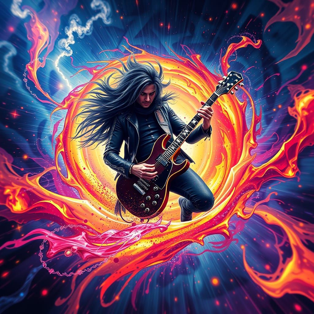 Rockstar Unleashes Cosmic Energy in Vibrant, Dynamic Masterp...