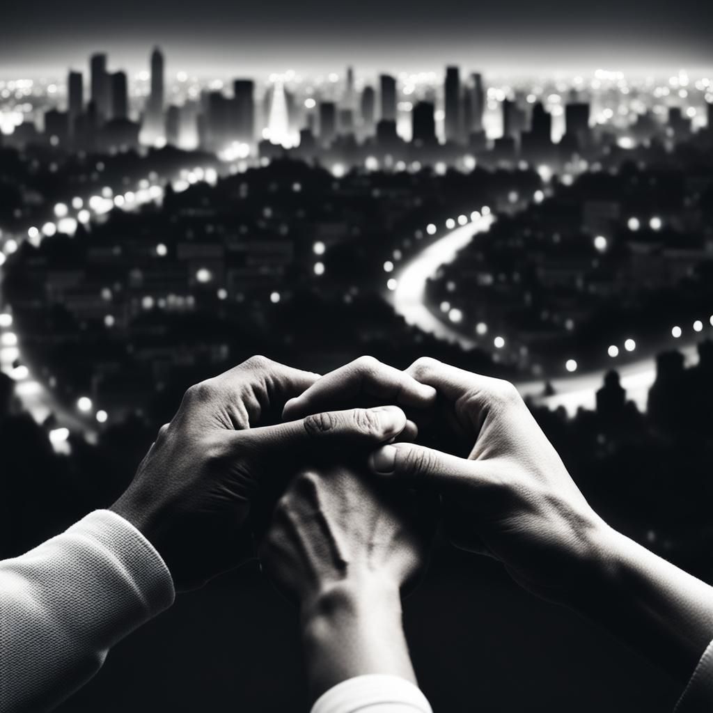 Park View: Intertwined Hands Overlook City