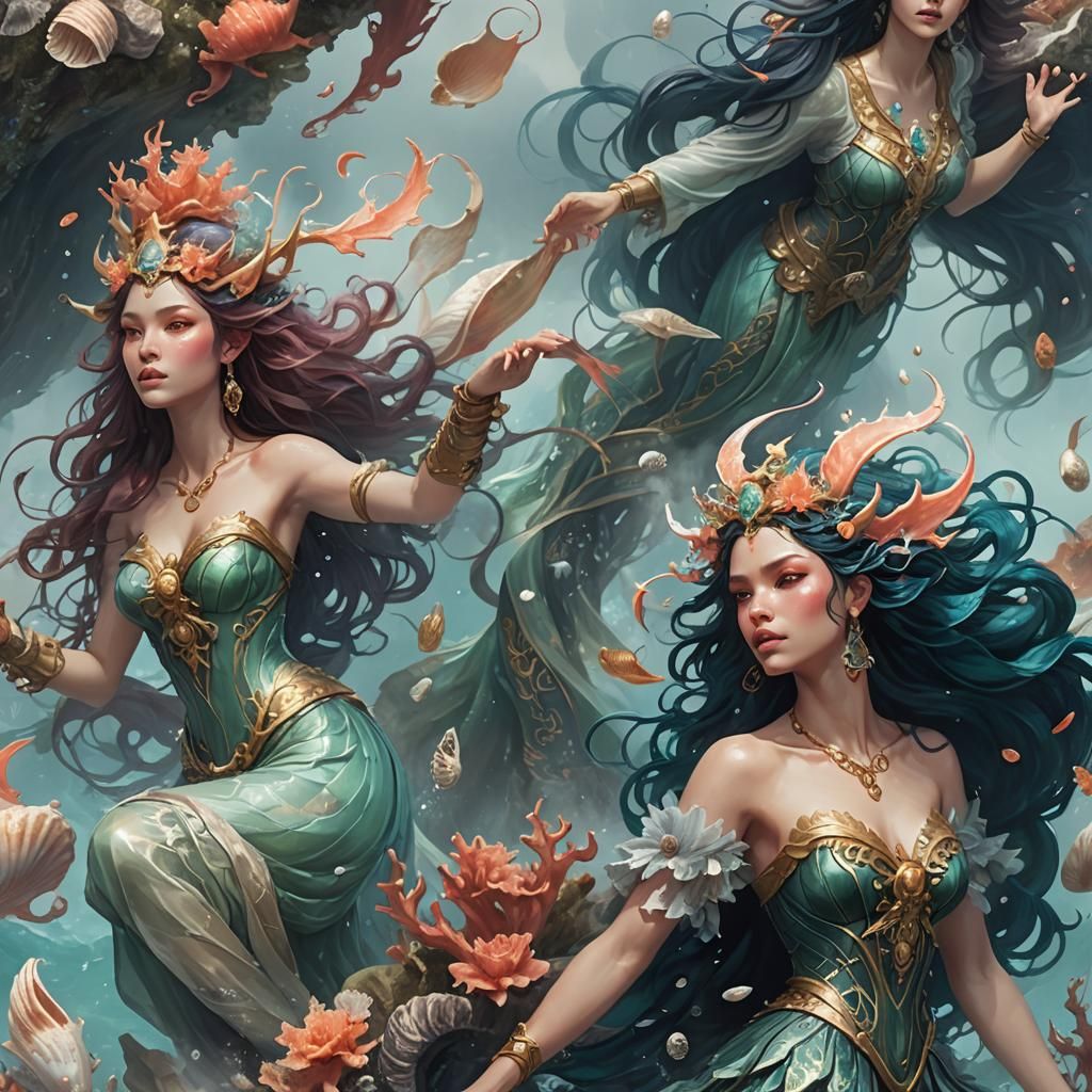 High-Fantasy Sirens Lure Sailors to Doom