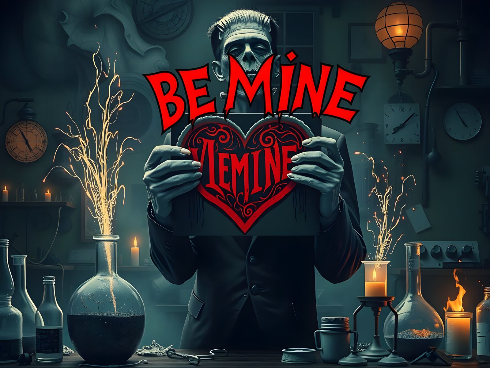 Frankenstein's Monster Declares His Love in a Haunting Valen...