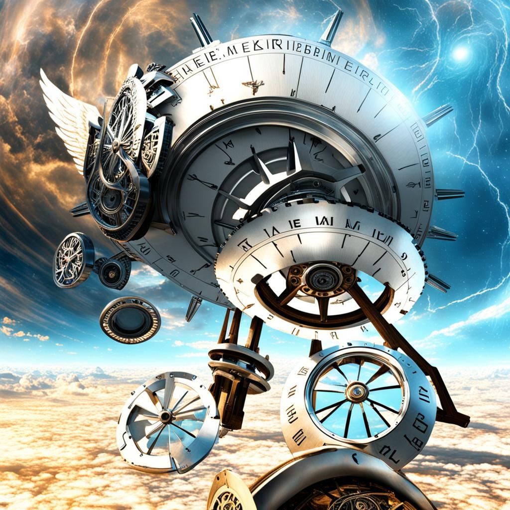 Ezekiel 10:9-13 The Message (MSG)
All four wheels looked alike, each like a wheel within a wheel. When they moved, they ...