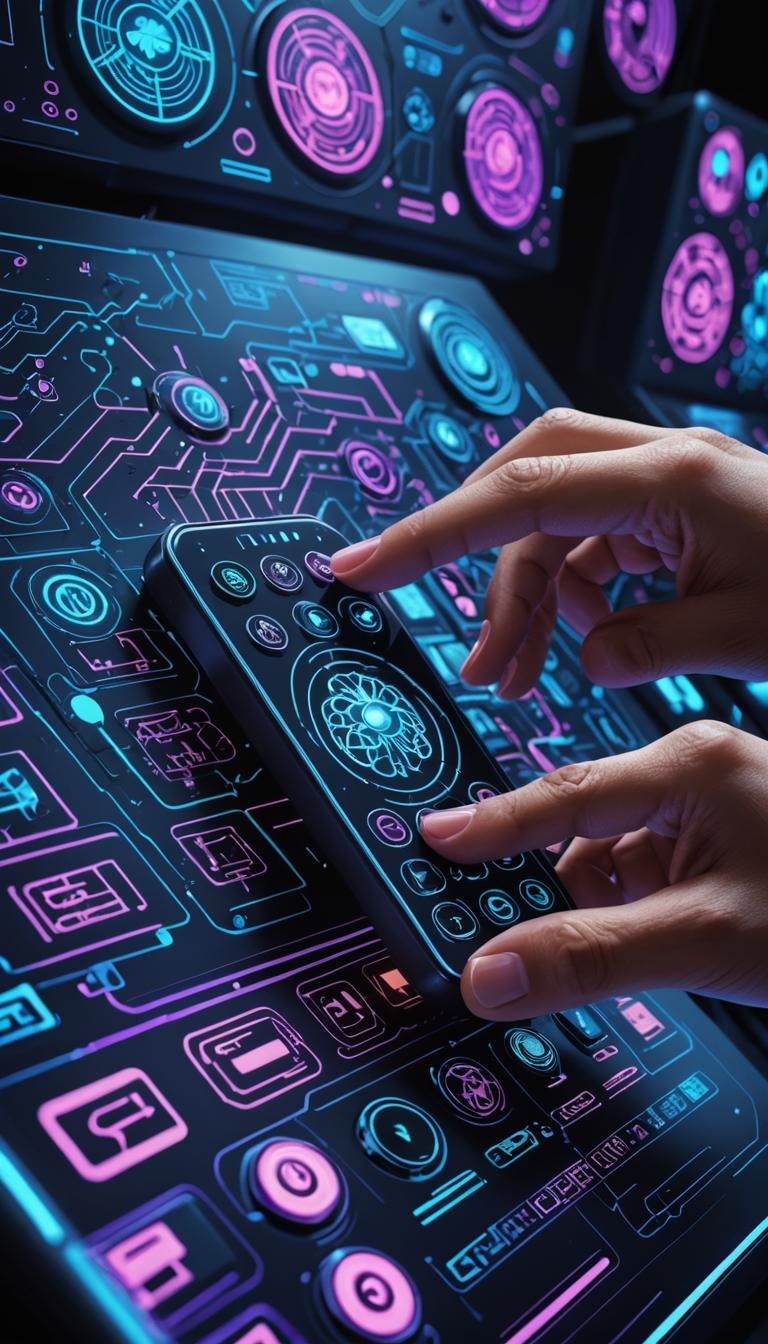 Futuristic Remote Control with Neural Interface