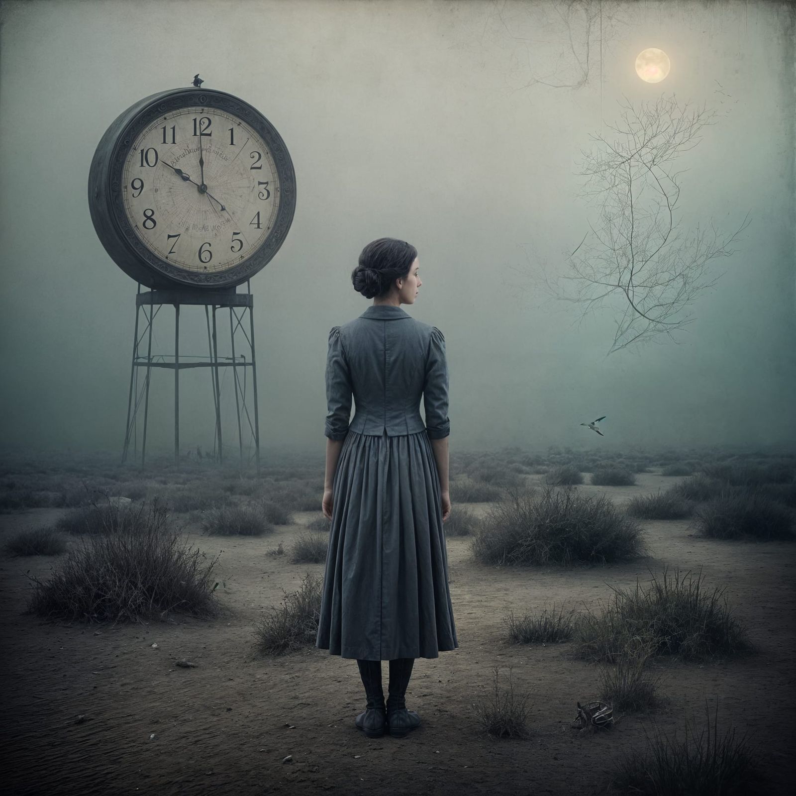 The world fades away as time slips by...