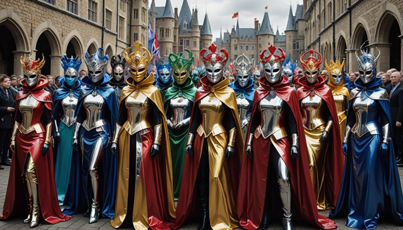 Royal Chrome Latex Festival Celebrates Mask Month
