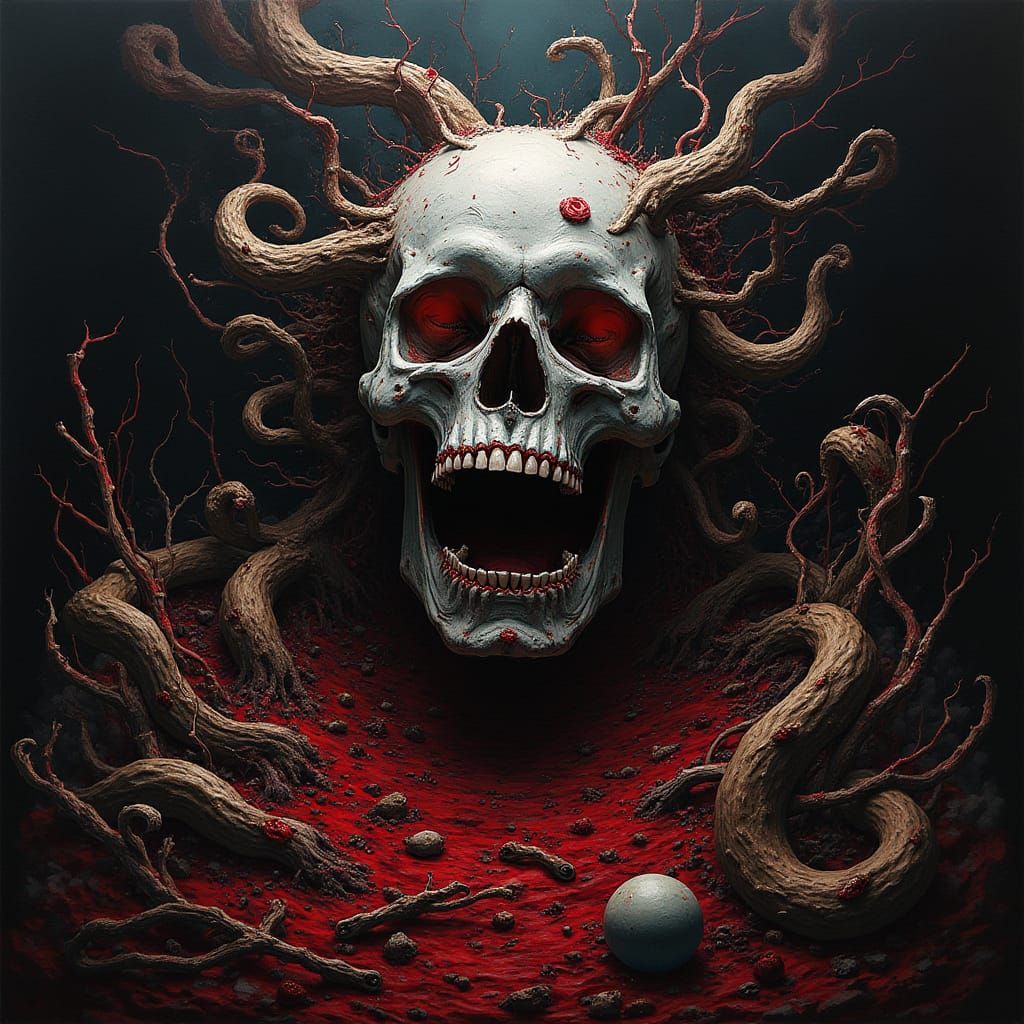 Surreal Cadaver in Eternal Decay