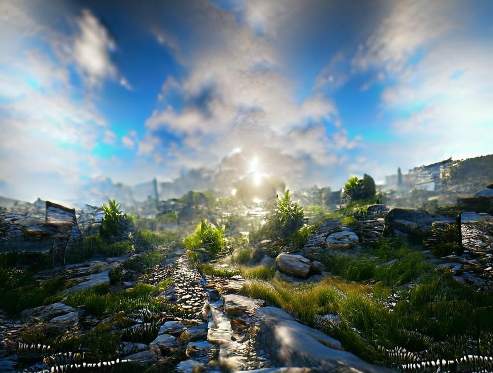 Abstract Representation of an Alternate Universe