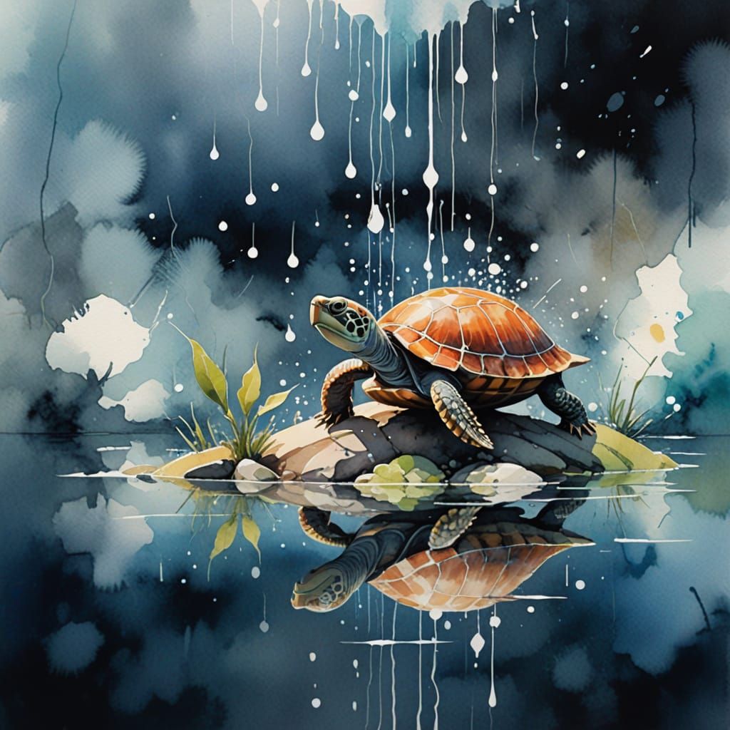 Singing Turtle Promotes Water Conservation