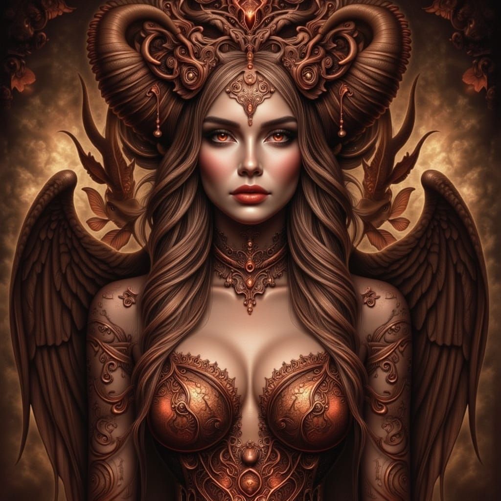 <lora:-Diabolical-:1.0> A <lora:Abstraction:1.2> stunning co...