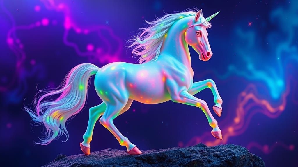 Opalescent Psychedelic Centaur: A Spectrolite Dream