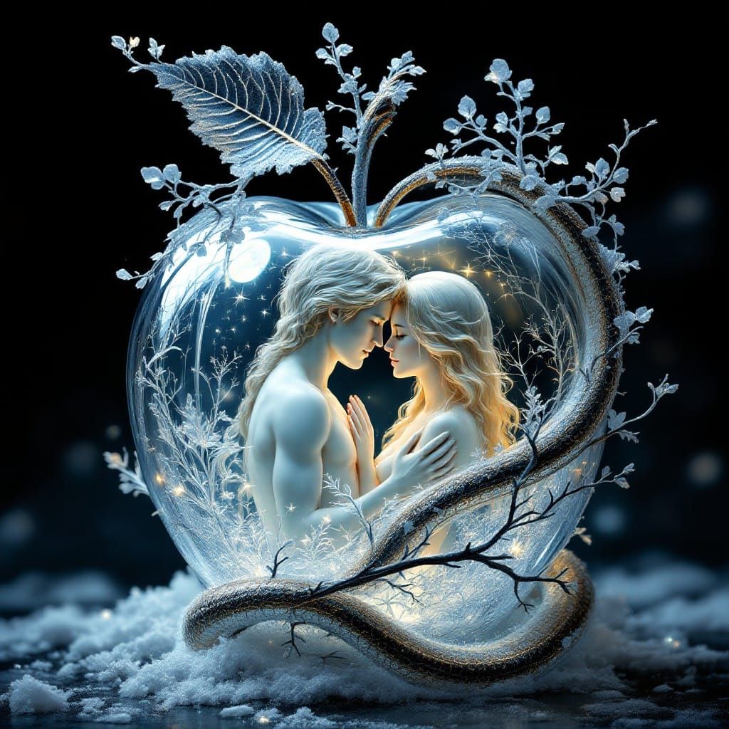 adam and eve apple