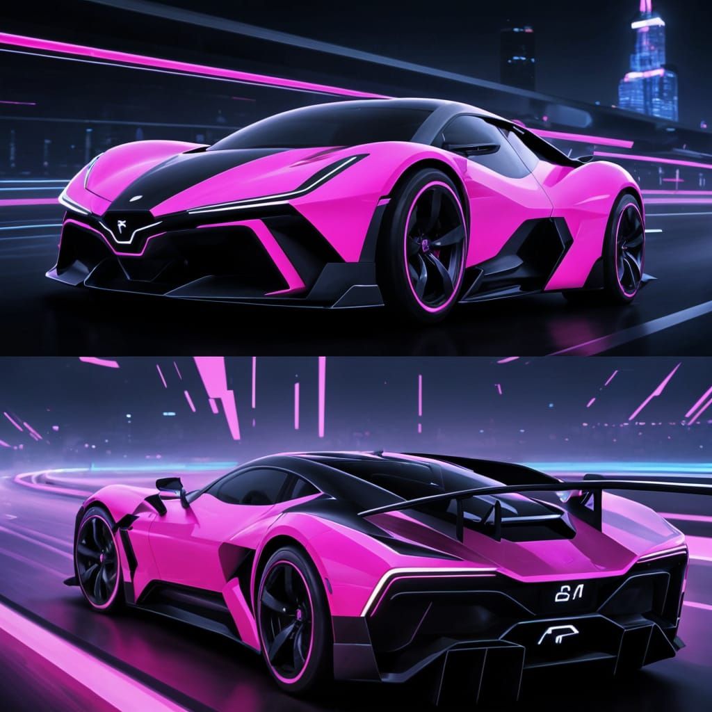 Futuristic Heart-Shaped Supercar Concept