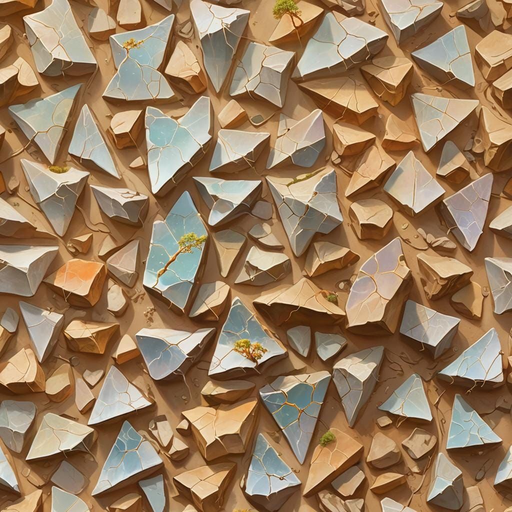 Fantastical Landscape in Detailed Matte Painting Style