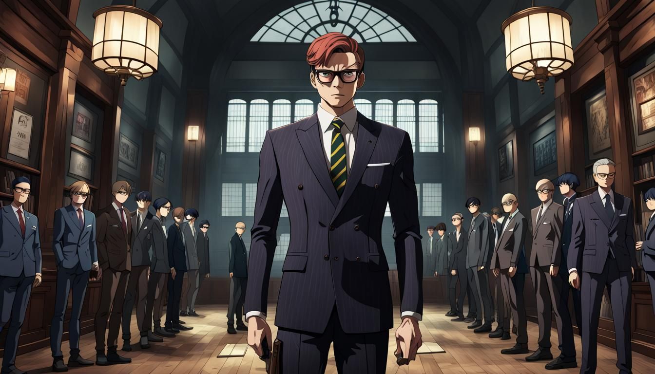 Dystopian Anime Figure in 8K 3D Horror Style