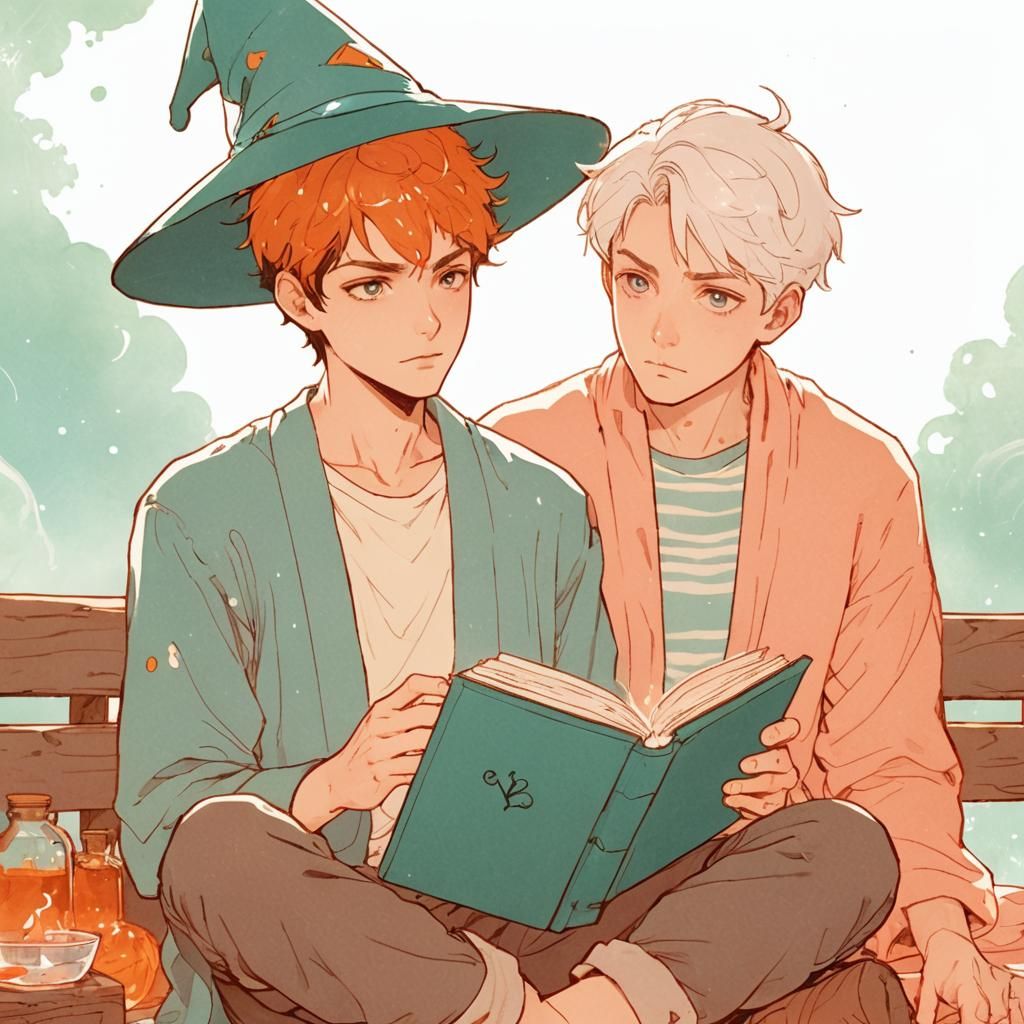 Magical Transformation: Man to Rabbit in Webtoon Art