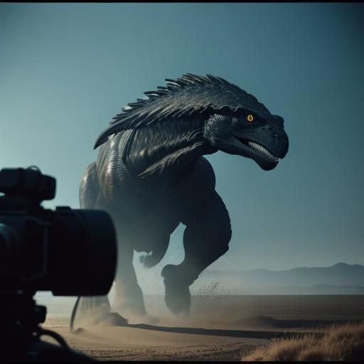 Dramatic Cinematic Film Still in 35mm