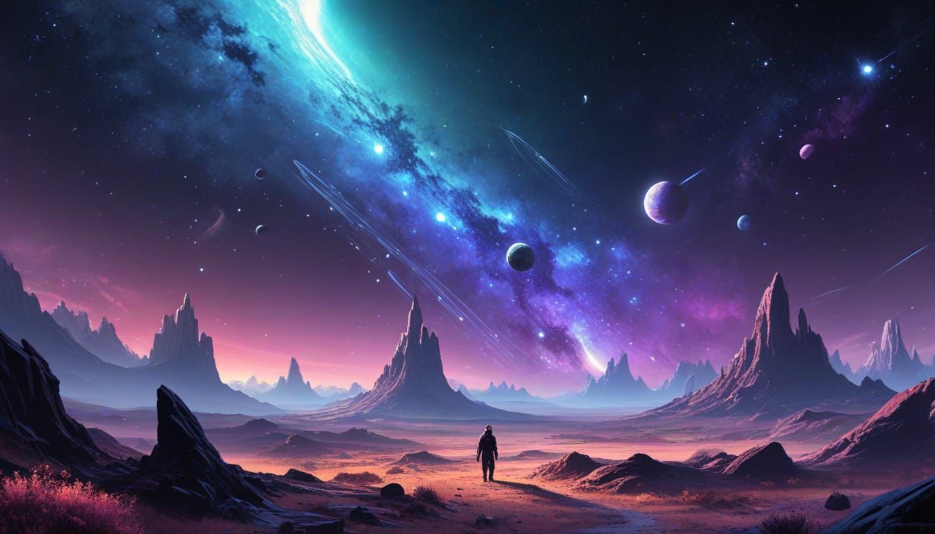 Cosmic Sleepover: Planets Party in Space