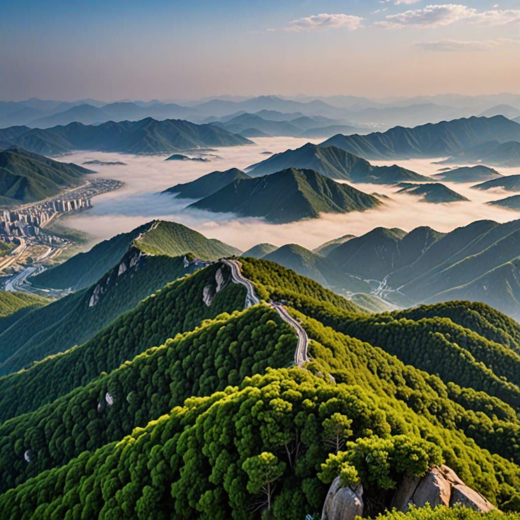 Wollyubong Mountain, South Korea