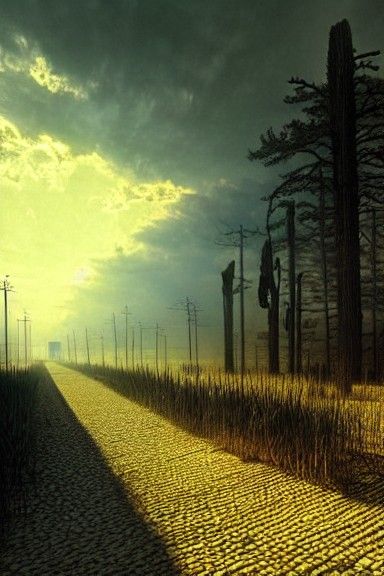 Eldritch Wanted Poster in Romantic Graffiti Style