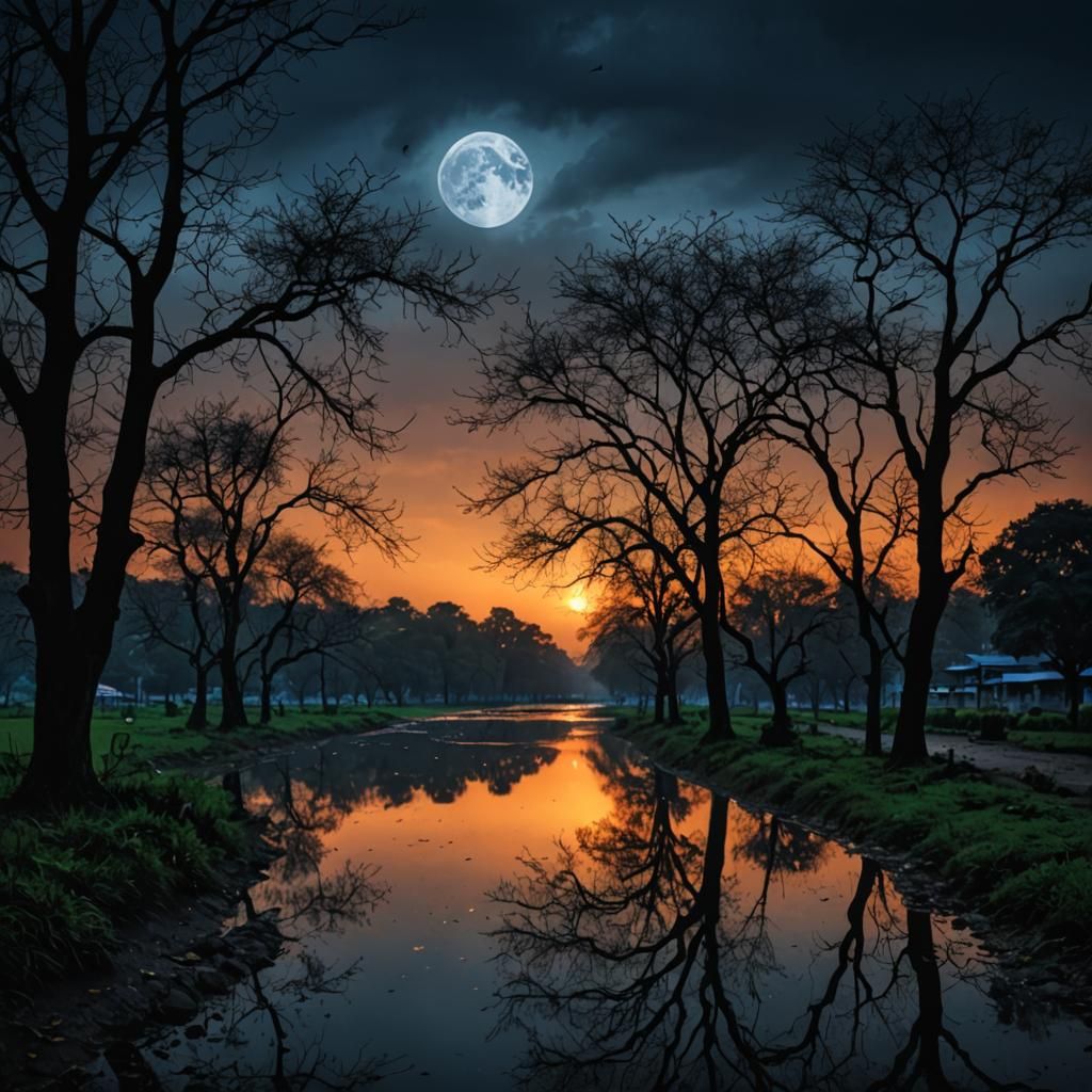 AI Interpretation of 'Mausam' Concept