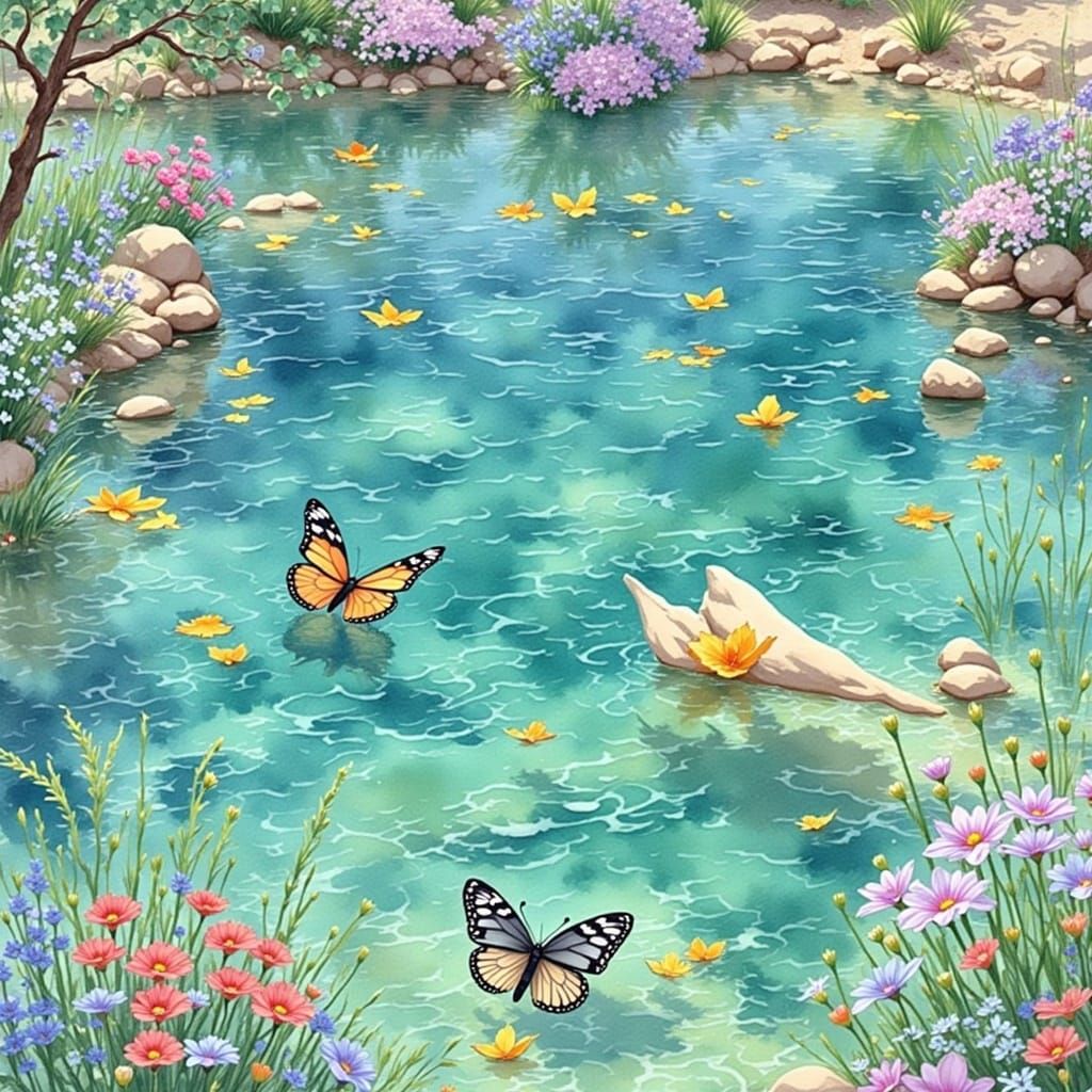 Vibrant Spring Landscape