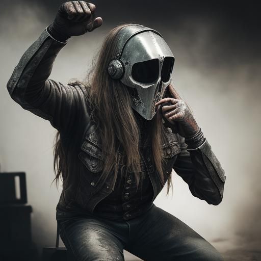 AI Interpretation of a Metalhead Concept