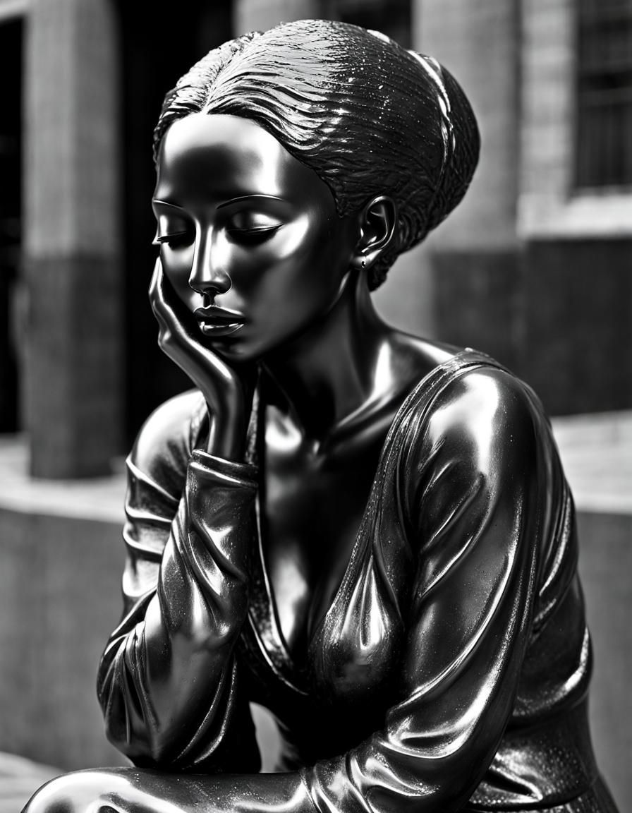 Cryogenic Metallic Print of Farewell Scene