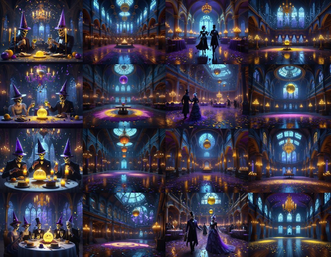 Haunted Gothic Ballroom New Year's Eve Ball