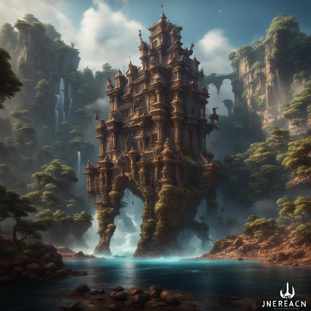 High-Pressure Water Jet Concrete Demolition Art