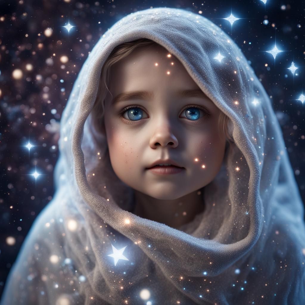 Galactic Ghost: A 3D Photorealistic Masterpiece