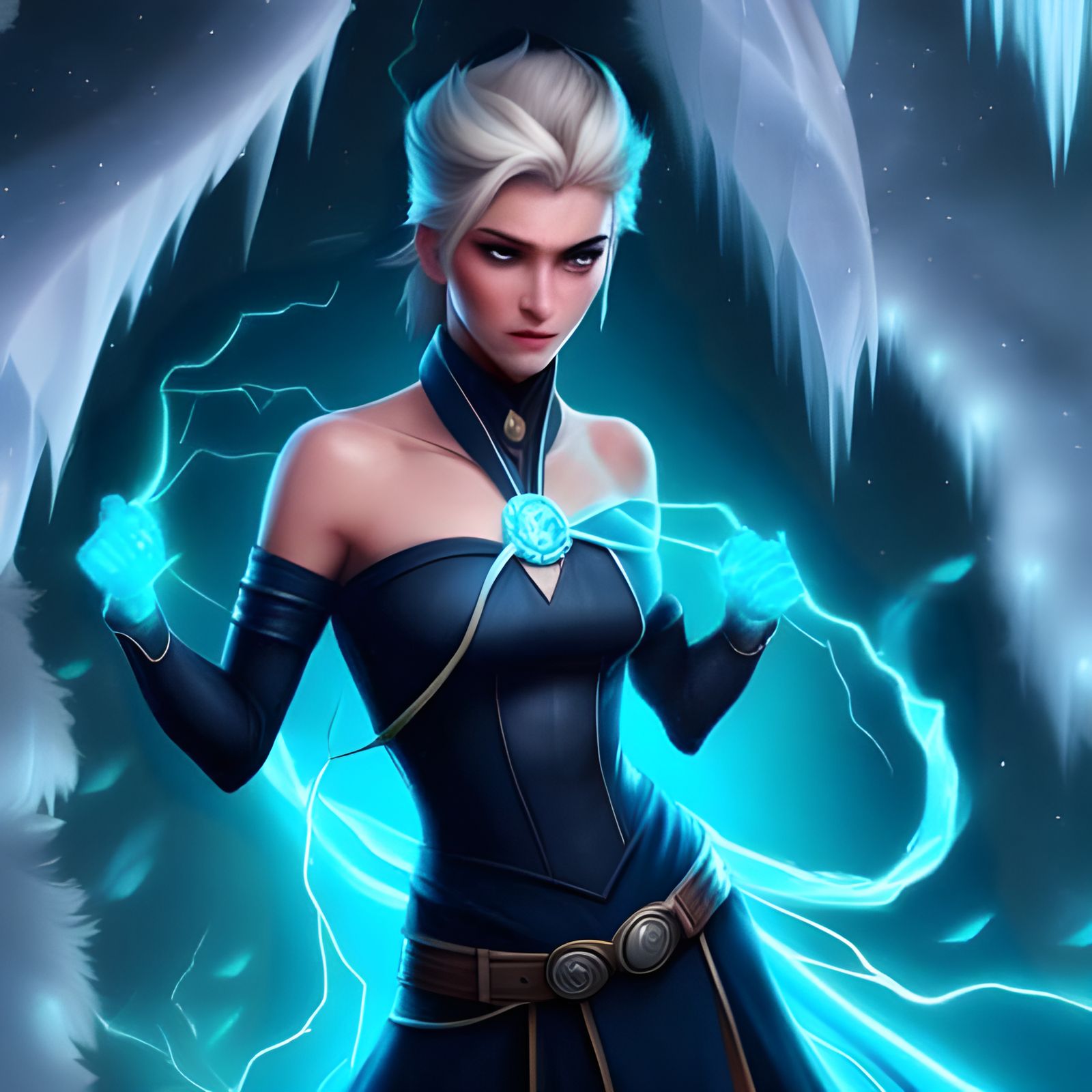 Force lightning sith lord Elsa