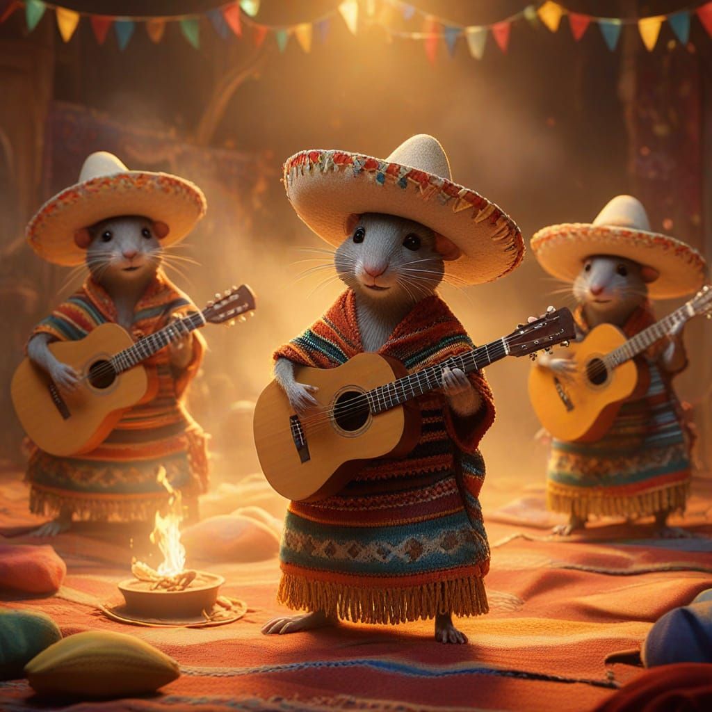 Rat Mariachi Style