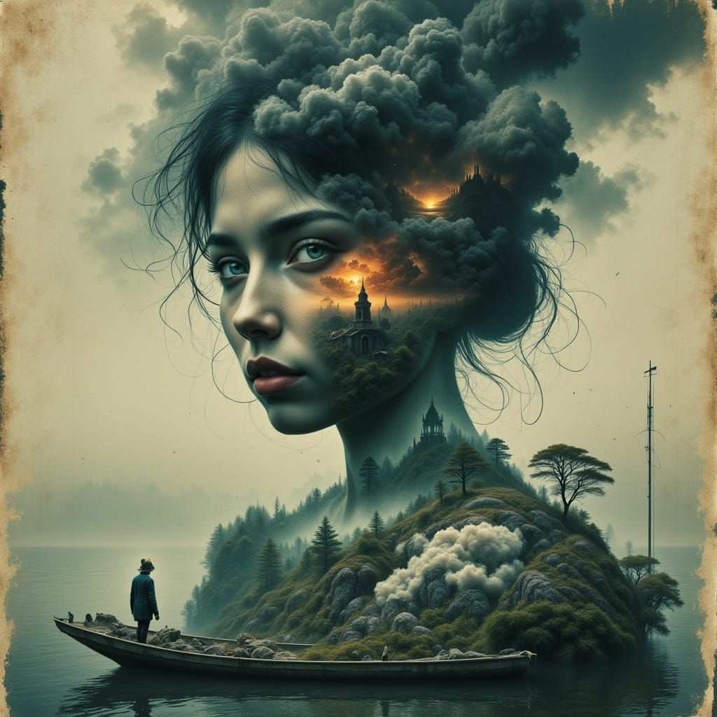 La isla de los viejos recuerdos .