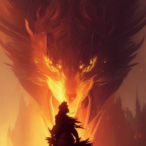 fire wolf