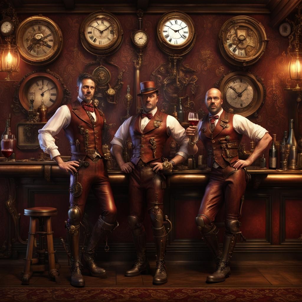 Steampunk Gentlemen's Club