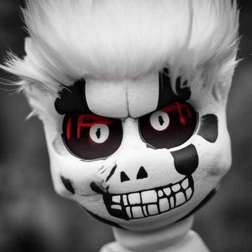 Realistic Sans Undertale Portrait