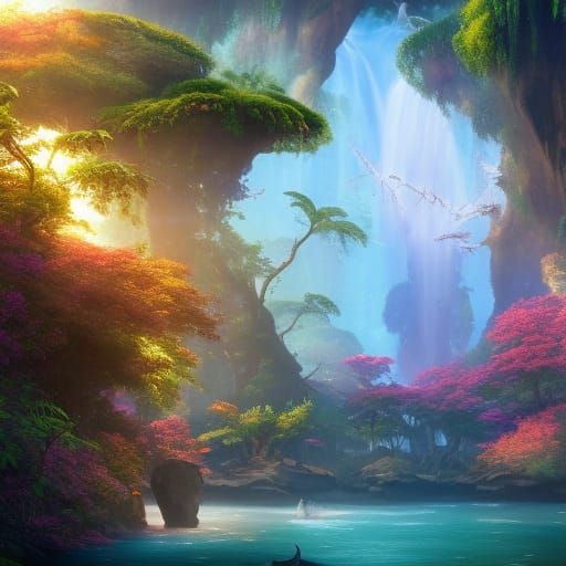 Pandora: Beautiful Na'vi Nature in 8K