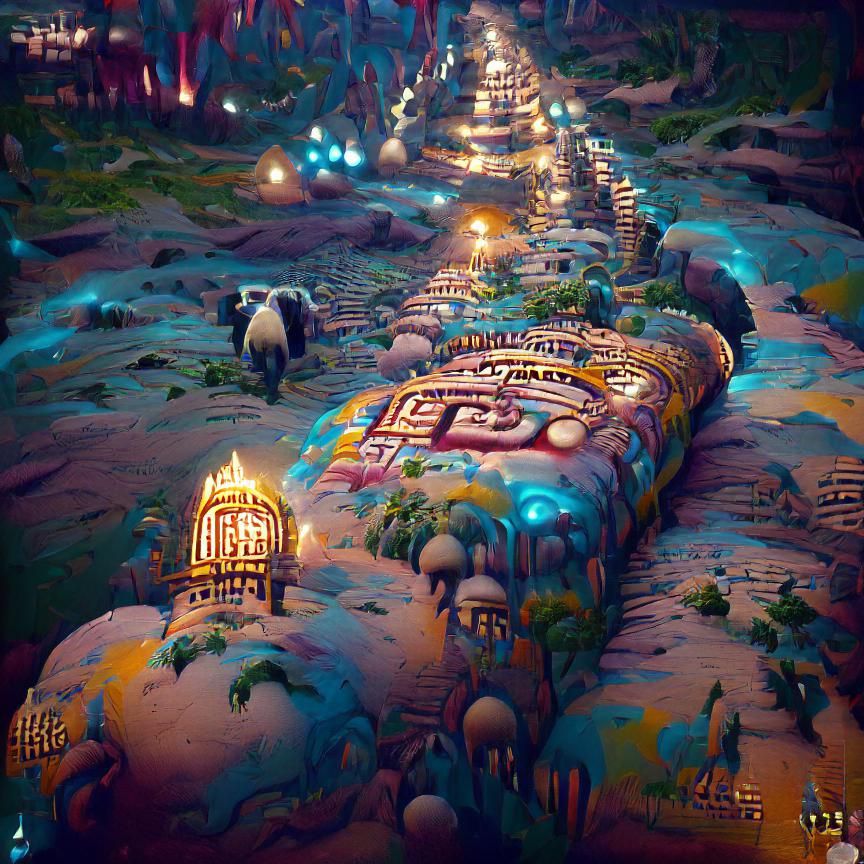 Enchanted Jungle Cavern: A Hidden World