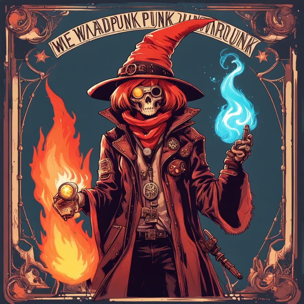 WizardPunk FirePunk MagicPunk Fusion