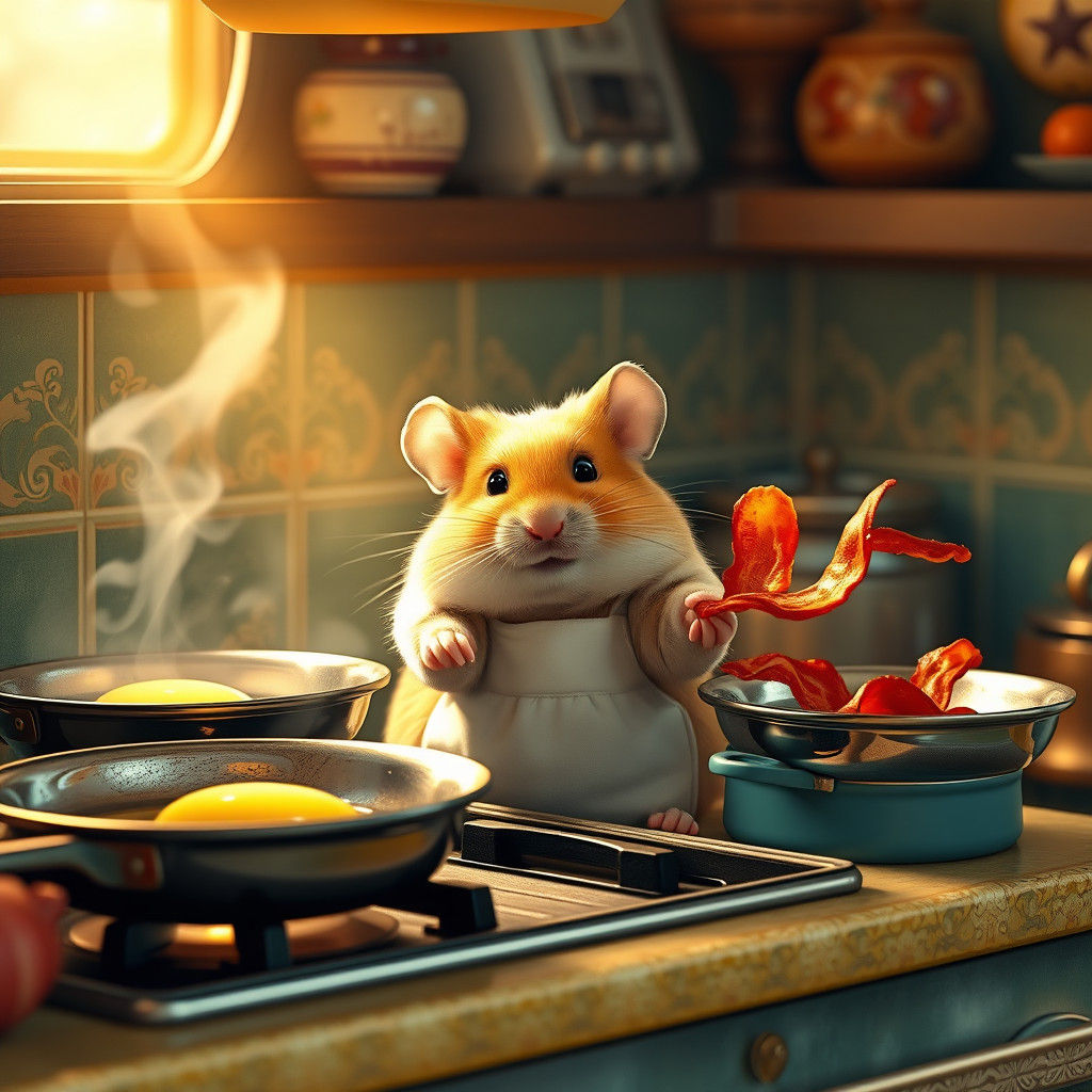 Hamster's Dream: A Culinary Dance in Unreal Engine 5