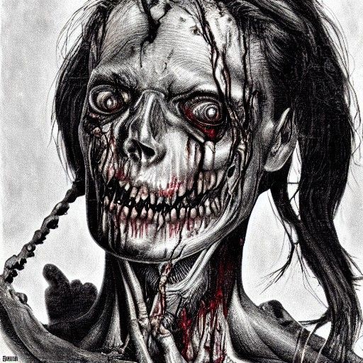 Cadaver Princess: Gory Horror in Wrightson Style