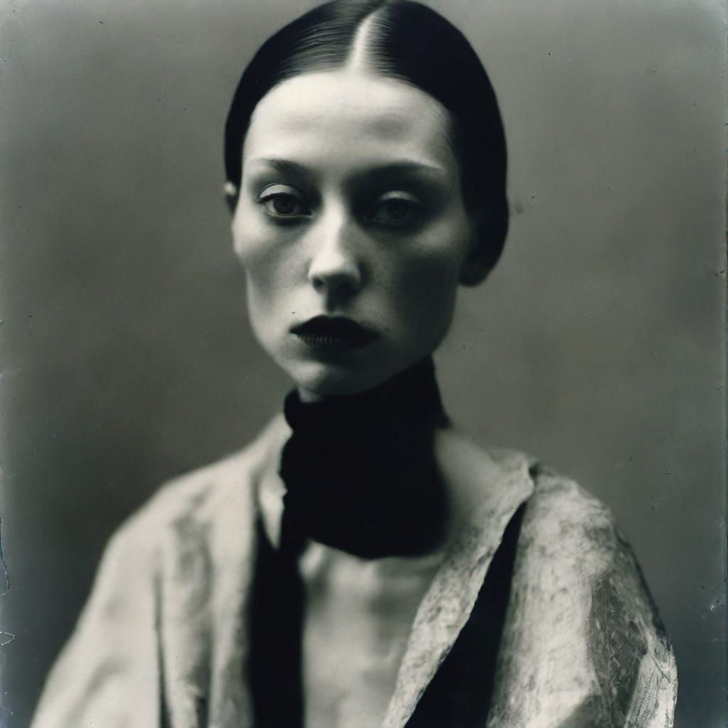 Grimdark Portrait in the Style of Paolo Roversi