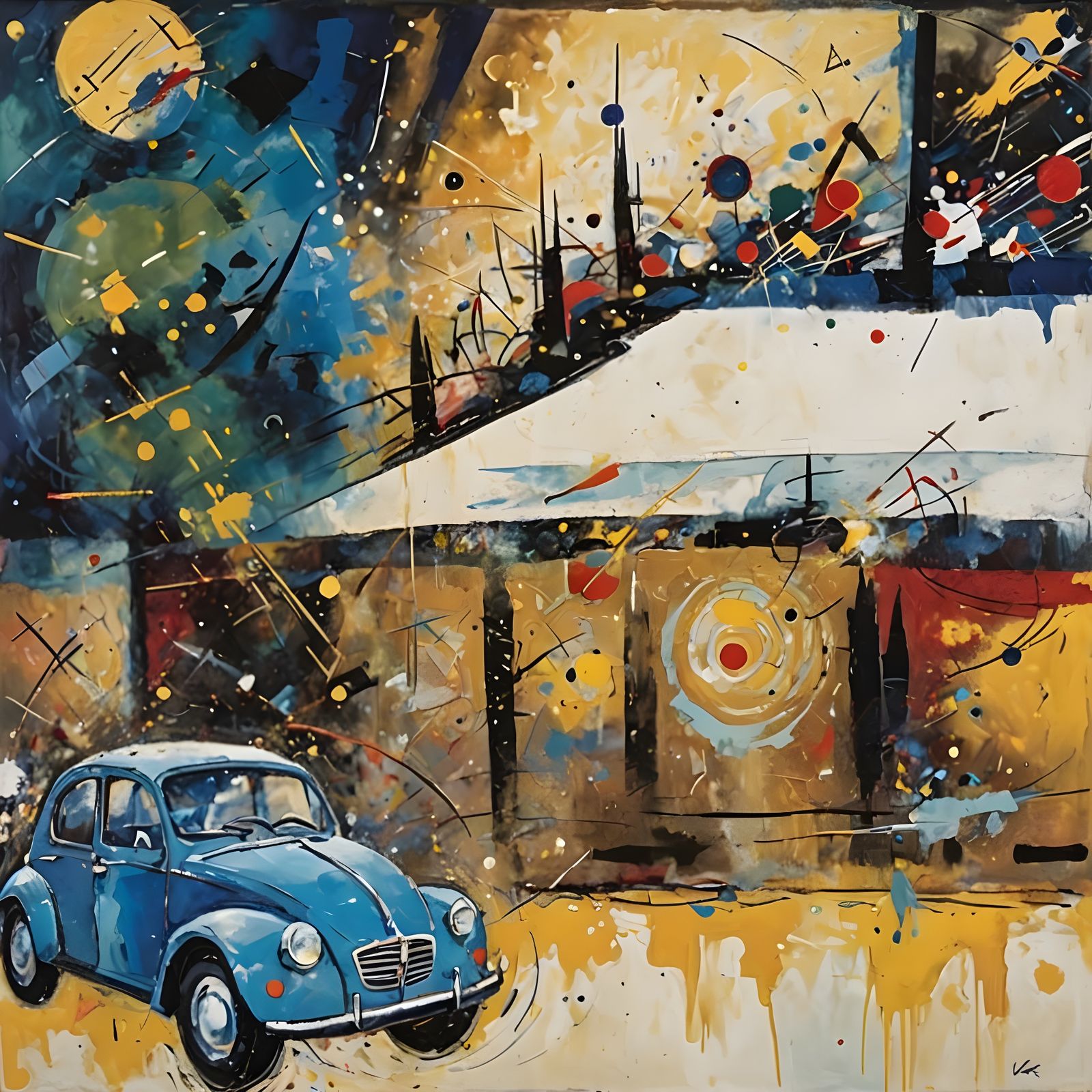 Abstract AI-Generated Atmospheric Design