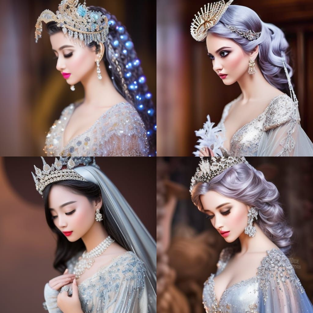 Hyperrealistic Disney Princess with Dramatic Lighting