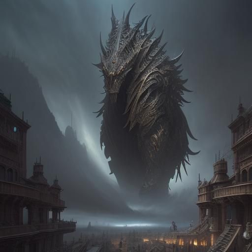 Epic Card: Cinematic Digital Matte Painting