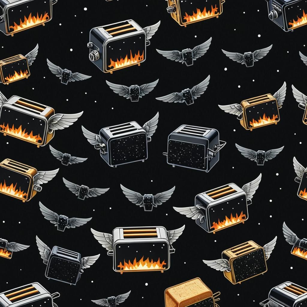 After Dark's Flying Toaster screensaver
