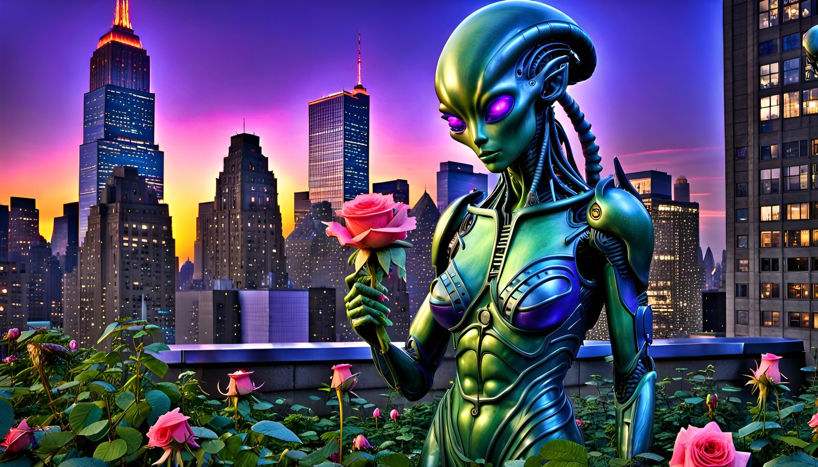 Enchanting Nightscapes: Unveiling New York's Rooftop Garden ...