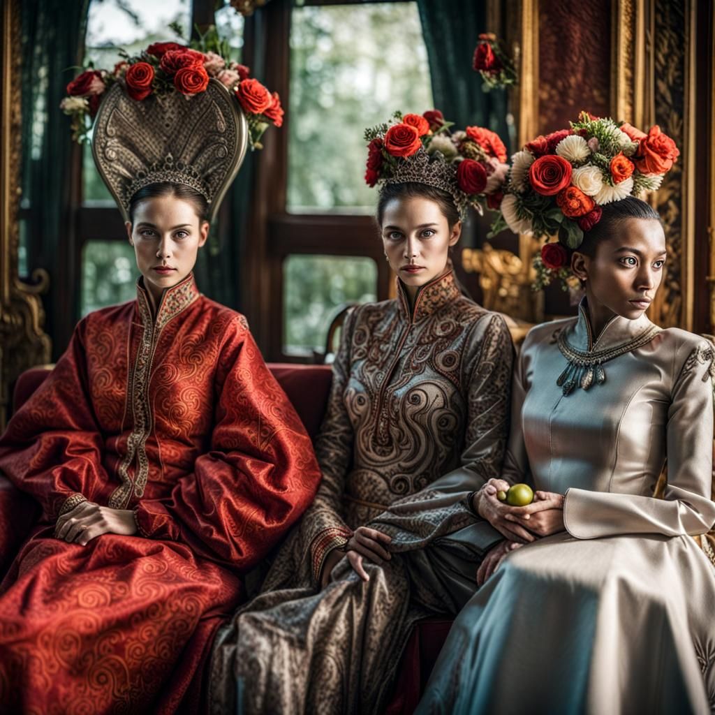 Surreal Alien Restaurant Celebration in Magical Realism