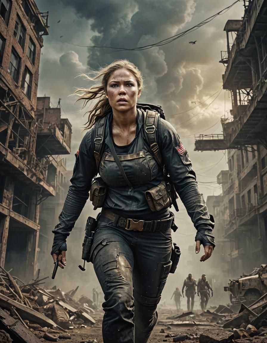 Ronda Rousey: Post-Apocalyptic Survivor Portrait