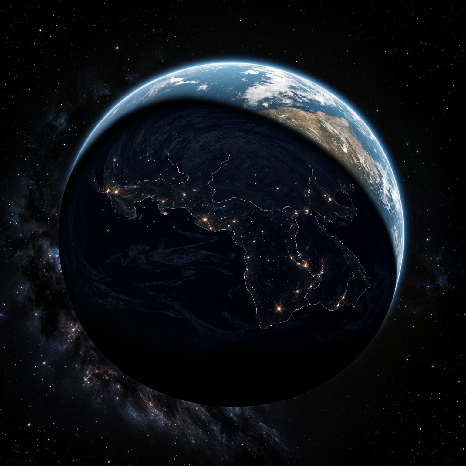 Fragile Earth in the Vastness of Space