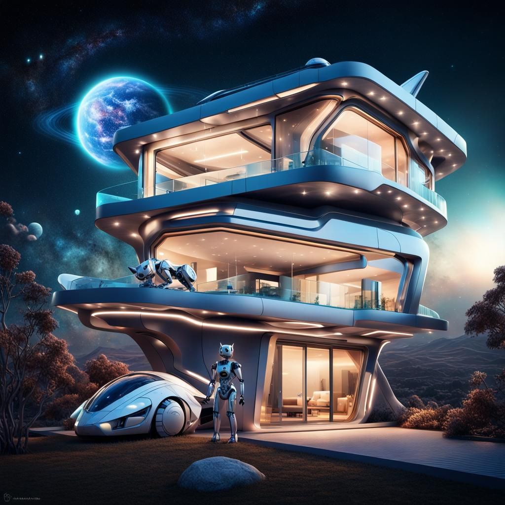 Abstract Home Architecture in the Future
